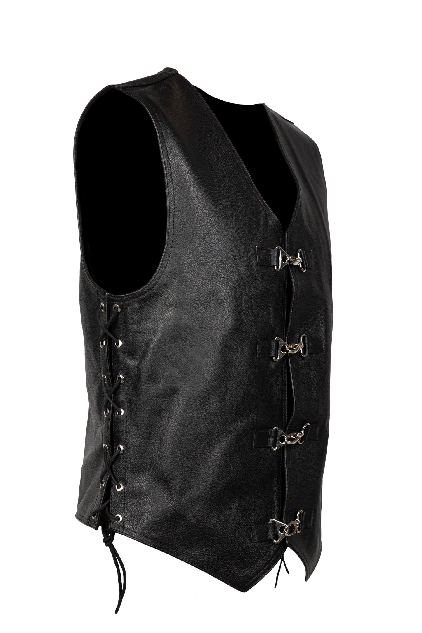 Mens Light Leather Vest
