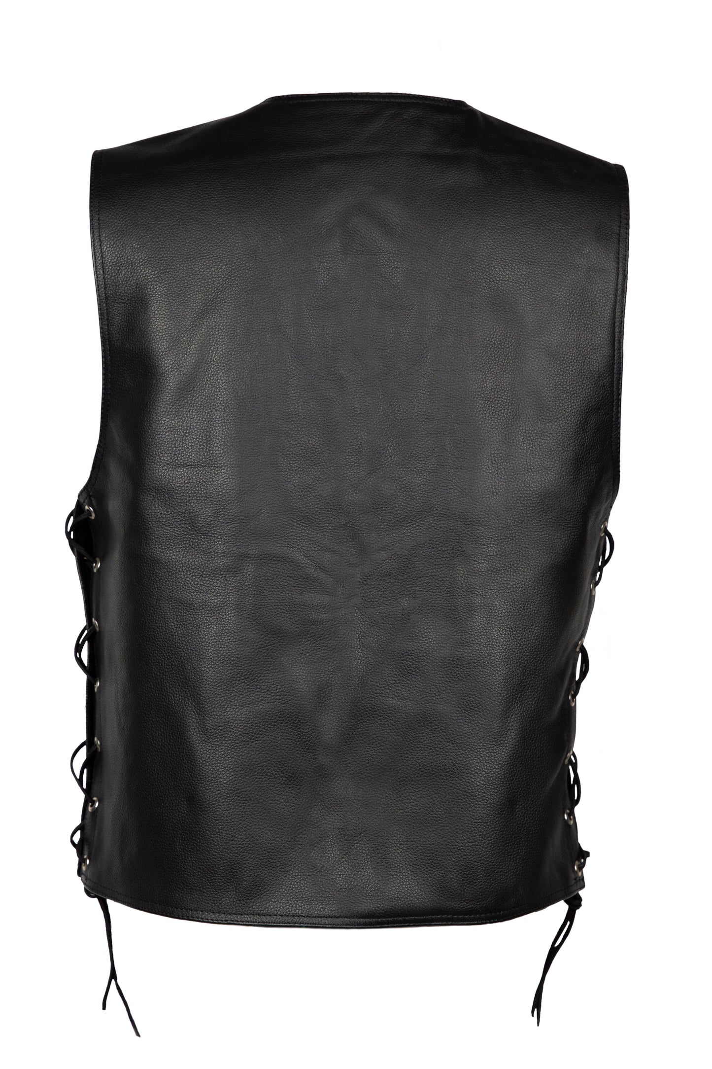 Mens Light Leather Vest