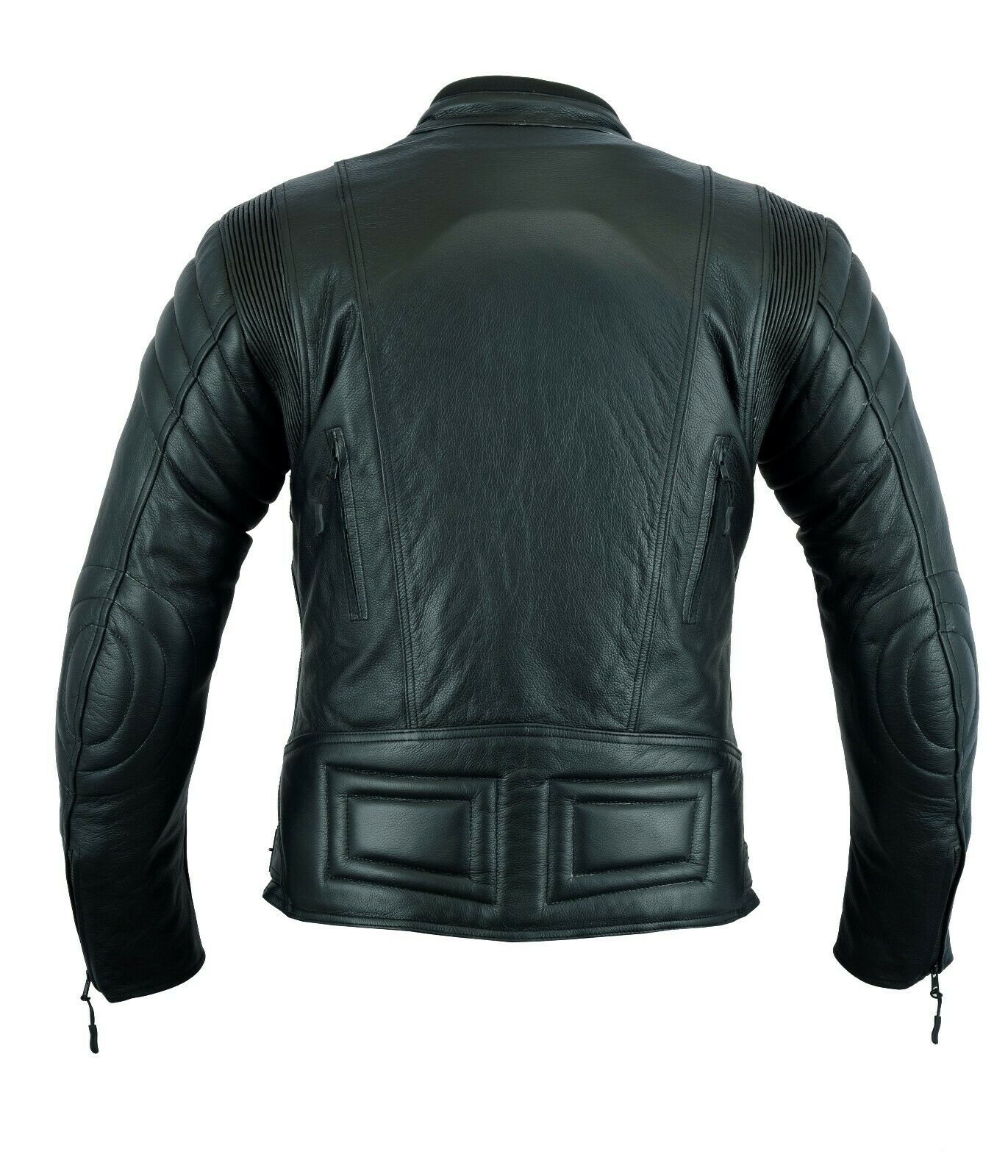 Mens Leather Motorcycle Jacket