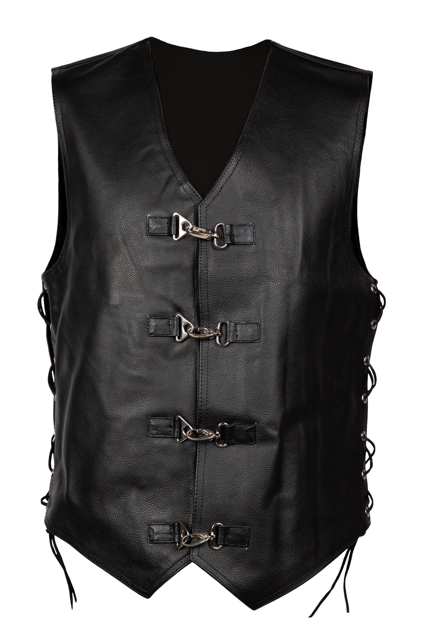 Mens Light Leather Vest