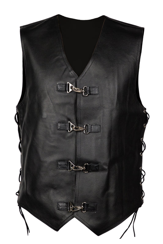 Mens Light Leather Vest