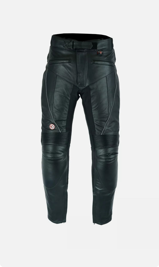 Mens Black Textile WATERPROOF CE ARMOURED Motorbike Motorcycle Trousers/ Pants