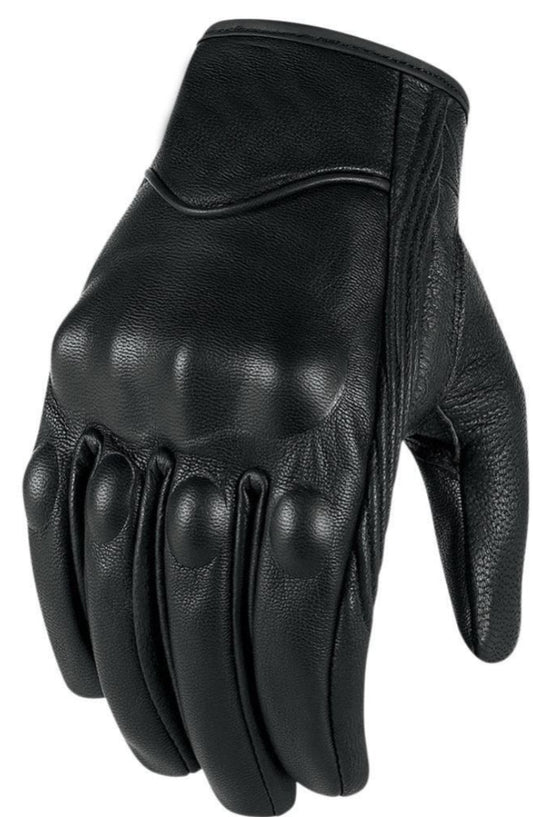 Premium Leather Motorcycle Gloves